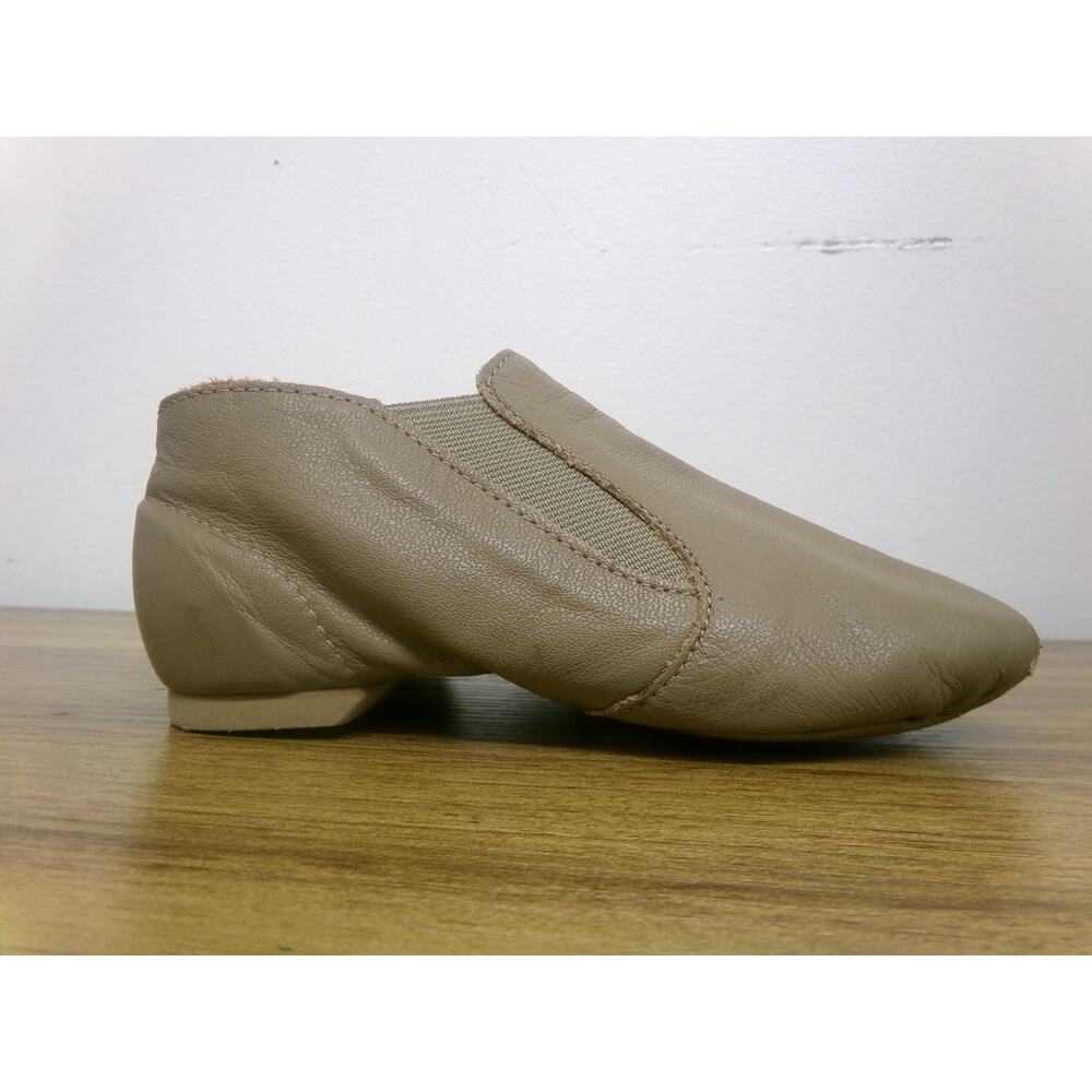 Dance Jazz Shoes Capezio 12 Adult 11M Tan Leather Split Sole